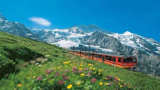 บัตรรถไฟยุโรป Jungfrau Railway Travel Pass