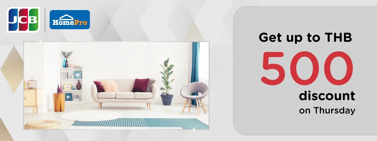  Promotion for KTC JCB Credit Card at HomePro Online