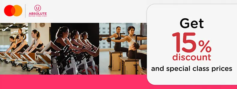 Absolute Boutique Fitness HK x MASTERCARD