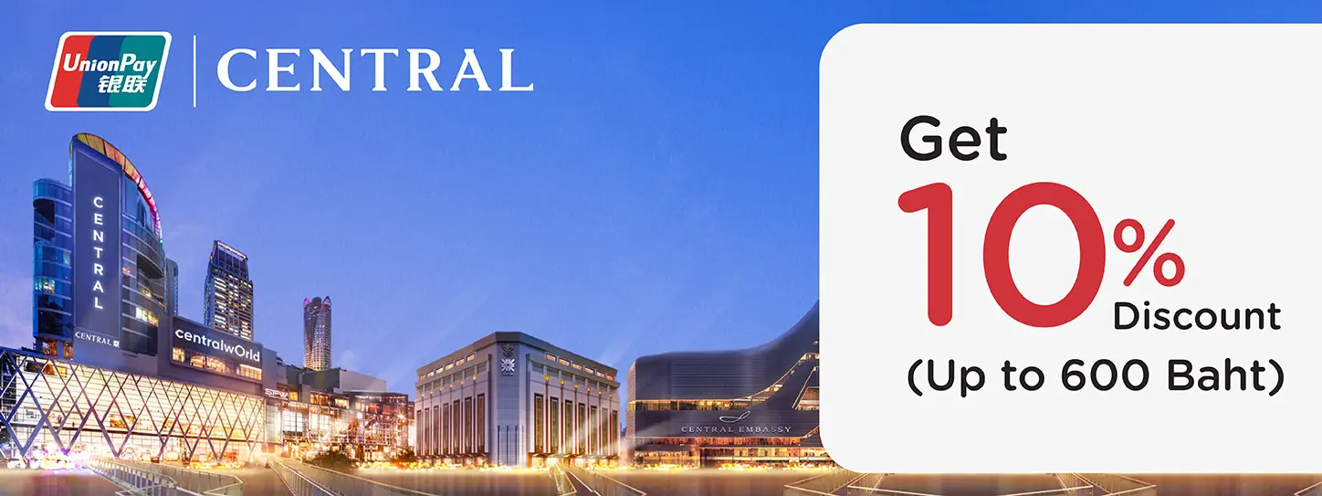 Special privilege at Central Department Stores for KTC UNIONPAY card