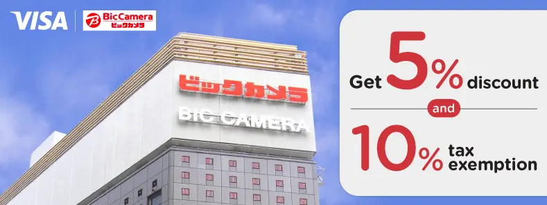 Bic Camera x Visa