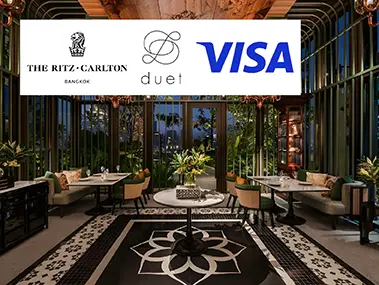 โปรโมชั่นที่ ห้องอาหารโรงแรม The Ritz-Carlton, Bangkok กับบัตรเครดิต KTC