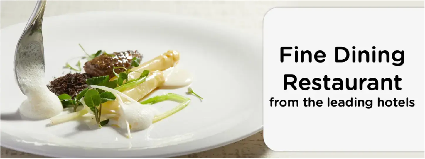 โปรโมชั่นห้องอาหาร Fine Dining โรงแรมชั้นนำกับบัตรเครดิต KTC