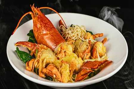 หมี่ผัดกุ้ง