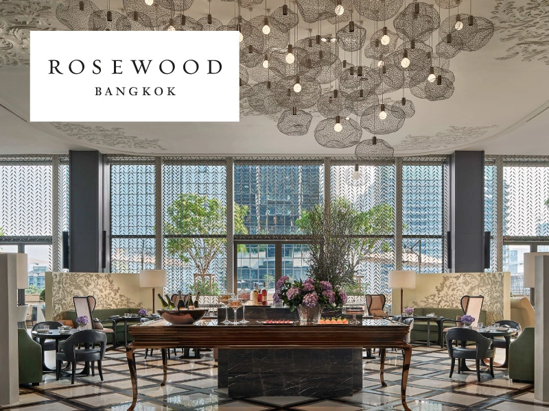 คาเฟ่ โรงแรมโรสวูด กรุงเทพฯ
(Rosewood Bangkok)