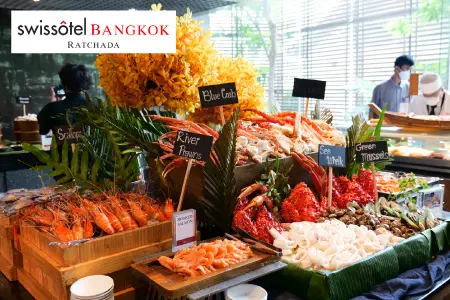โปรโมชั่นห้องอาหารบุฟเฟต์นานาชาติ-โรงแรม Swissotel Bangkok Ratchada