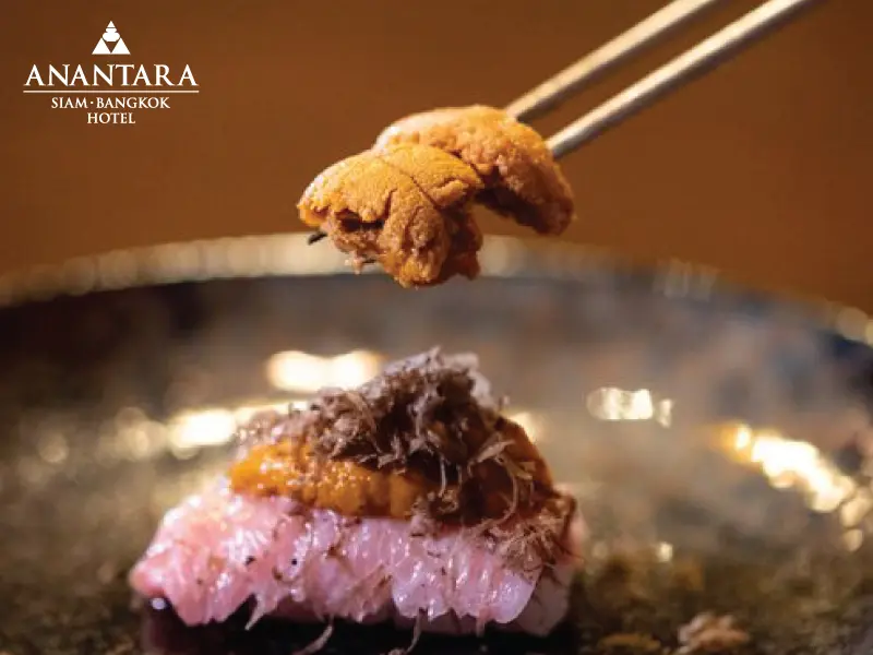 บุฟเฟ่ต์อาหารญี่ปุ่น โรงแรม Anantara Siam Bangkok