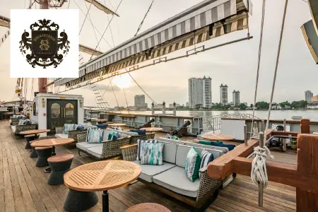 ห้องอาหารริมแม่น้ำ และล่องเรือสุดหรู เรือสิริมหรรณพ ที่ เอเชียทีค เดอะ ริเวอร์ฟร้อนท์