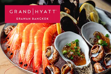 รวมดาว Sunday Brunch - Grand Hyatt Erawan Bangkok