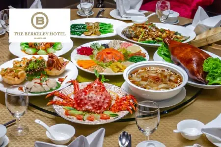 ฉลองตรุษจีน ที่ ห้องอาหารจีน The Mulberry Chinese Cuisine โรงแรม The Berkeley Hotel Pratunam