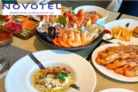 บุฟเฟ่ต์โรงแรมโนโวเทล กรุงเทพ สุขุมวิท 20 (Novotel Bangkok Sukhumvit 20)