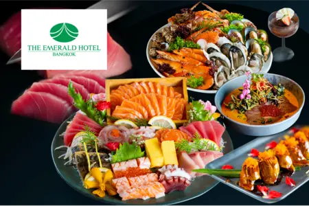 บุฟเฟ่ต์โรงแรม The Emerald Hotel