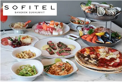โปรโมชั่นห้องอาหารบุฟเฟต์โรงแรม Sofitel Bangkok Sukhumvit