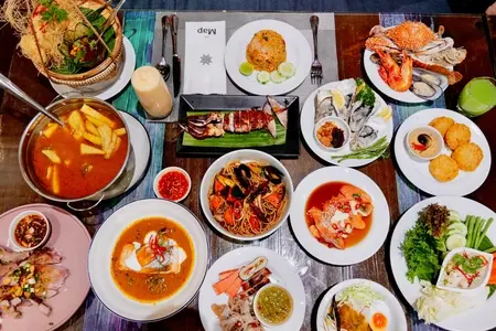 บุฟเฟ่ต์โรงแรม MeStyle Museum Hotel