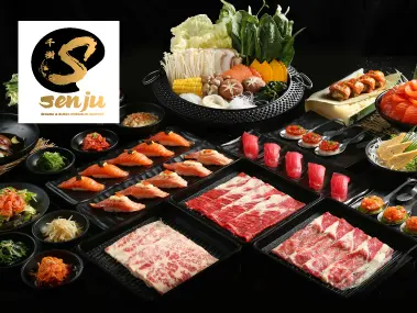 SENJU SHABU and SUSHI PREMIUM BUFFET(เซ็นจู)