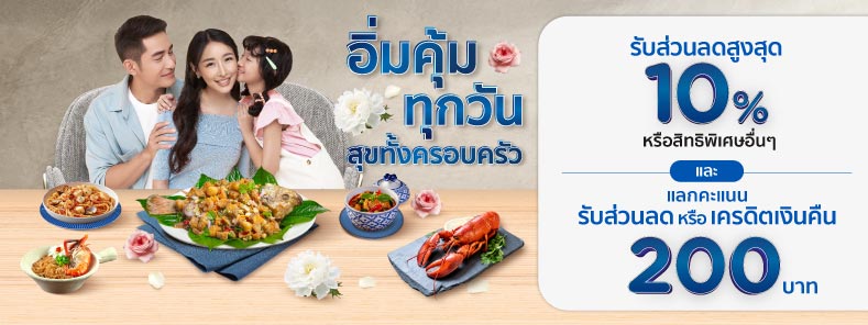 รวมโปรโมชั่นร้านอาหารวันแม่