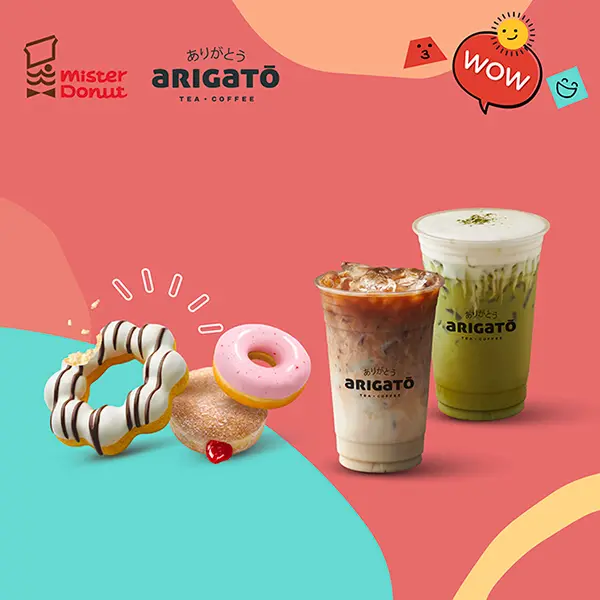 Mister Donut X Coffee Arigato