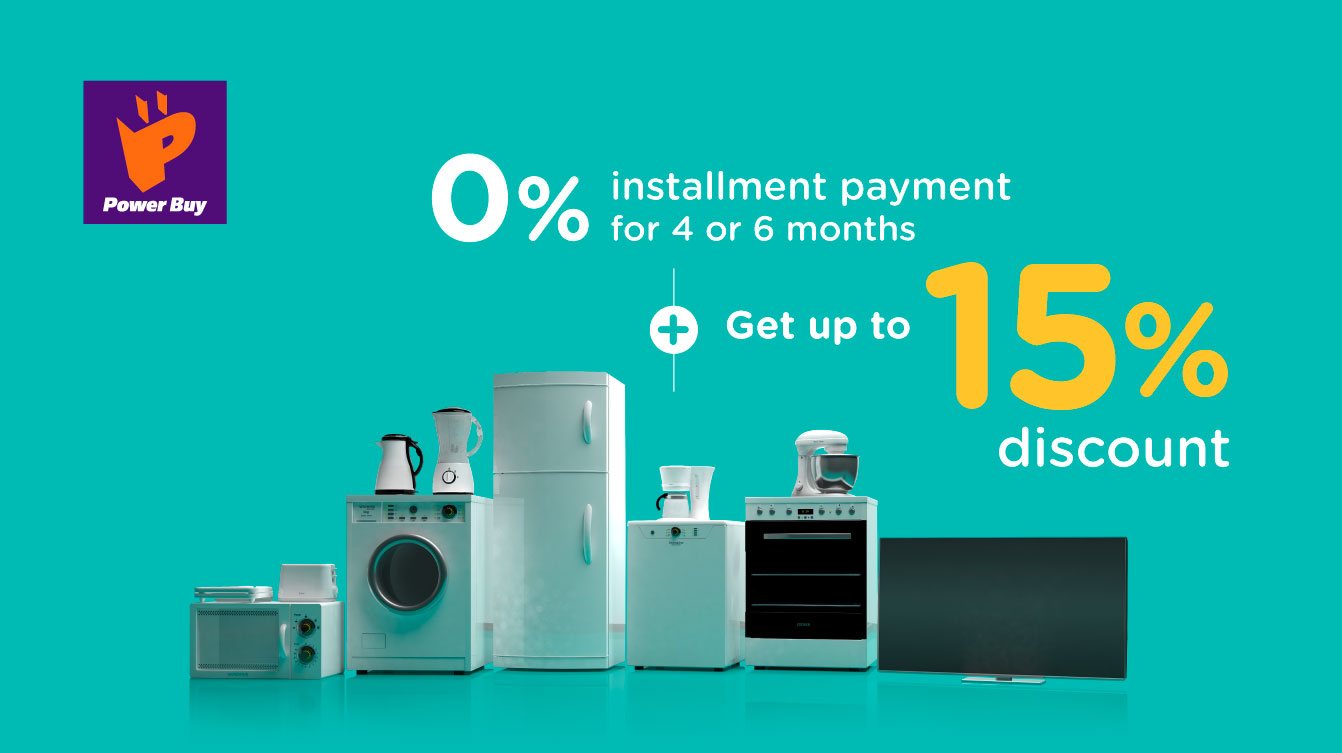 Credit Card Promotion for Home Appliances KTC Credit Card