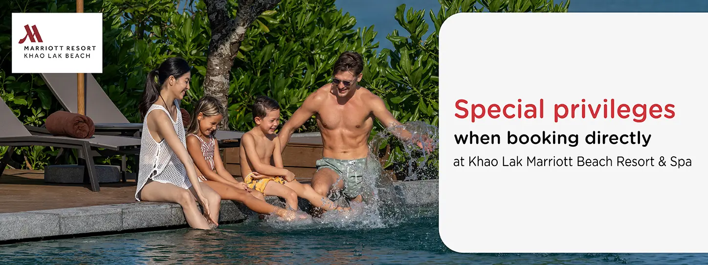 โปรโมชั่นที่ โรงแรม Khao Lak Marriott Beach Resort & Spa กับบัตรเครดิต KTC