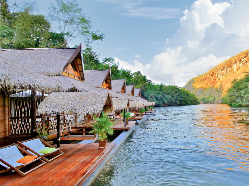 เดอะ โฟลทเฮ้าส์ ริเวอร์แคว – กาญจนบุรี (The FloatHouse River Kwai – Kanchanaburi)