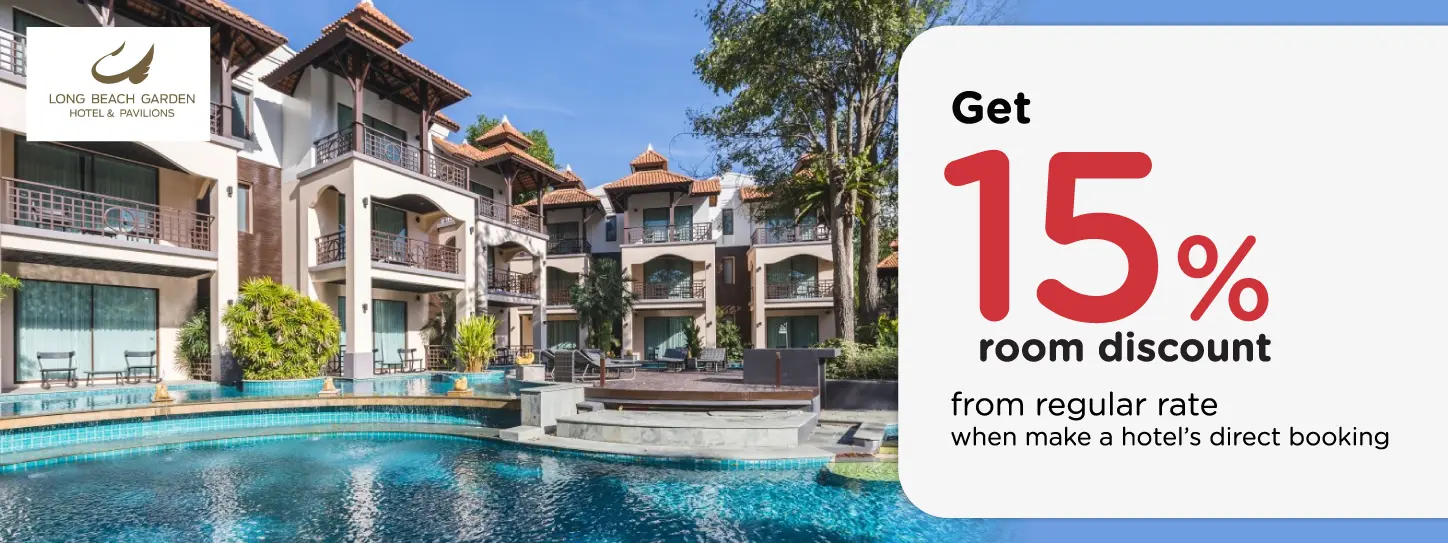 โปรโมชั่น รับส่วนห้องพัก 15% ที่ Long Beach Garden Hotel & Pavilions | KTC