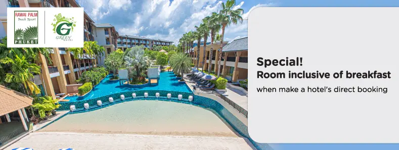 โปรโมชั่น ห้องพักราคาพิเศษ ที่ Rawai Palm Beach Resort