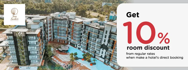 โปรโมชั่น รับส่วนลดห้องพัก 10% ที่ Sea Seeker Krabi Resort | KTC