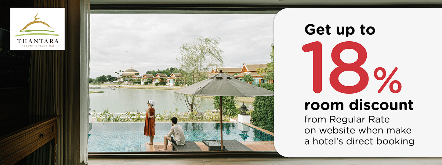 Privilege offer for KTC Credit card memberships at Thantara Resort Chiang Mai