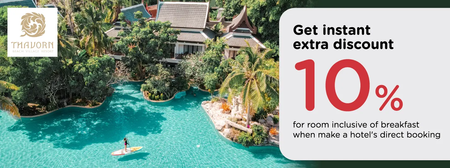 โปรโมชั่น ลดเพิ่ม 10% ที่ Thavorn Beach Village Resort & Spa