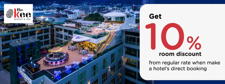 โปรโมชั่น ที่พักภูเก็ต รับส่วนลด10% ที่ The Kee Resort & Spa | KTC