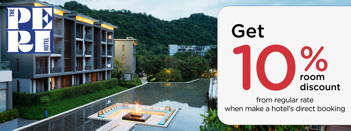 โปรโมชั่นที่ The Peri Hotel Khao Yai รับส่วนลดห้องพัก 10% กับบัตรเครดิต KTC