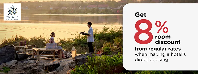โปรโมชั่น ห้องพักที่อุบลราชธานี รับส่วนลดห้องพัก 8% | ทอแสง โขงเจียม รีสอร์ท