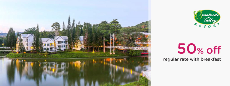 โปรโมชั่นโรงแรม บรุคไซด์ วัลเล่ย์ รีสอร์ท, ระยอง (Brookside Valley Resort)