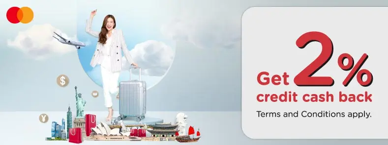 Spending overseas with KTC MASTERCARD credit card