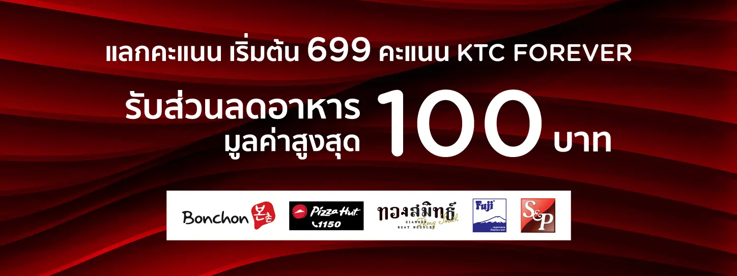 โปรโมชั่นส่วนลด e-Coupon มูลค่า 100 บาท