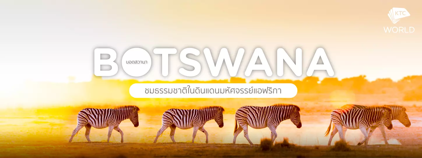 บอตสวานา (Botswana) ชมธรรมชาติในดินแดนมหัศจรรย์แอฟริกา