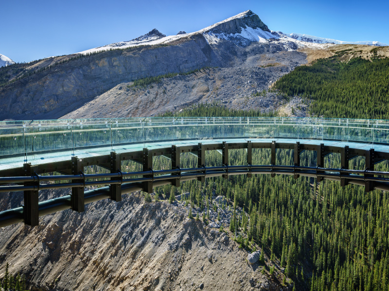 กลาเซียร์ สกายวอล์ค (Glacier Skywalk) จุดชมวิวที่สวยของแคนาดา