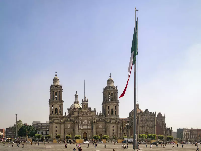 Zocalo De La Ciudad De Mexico
