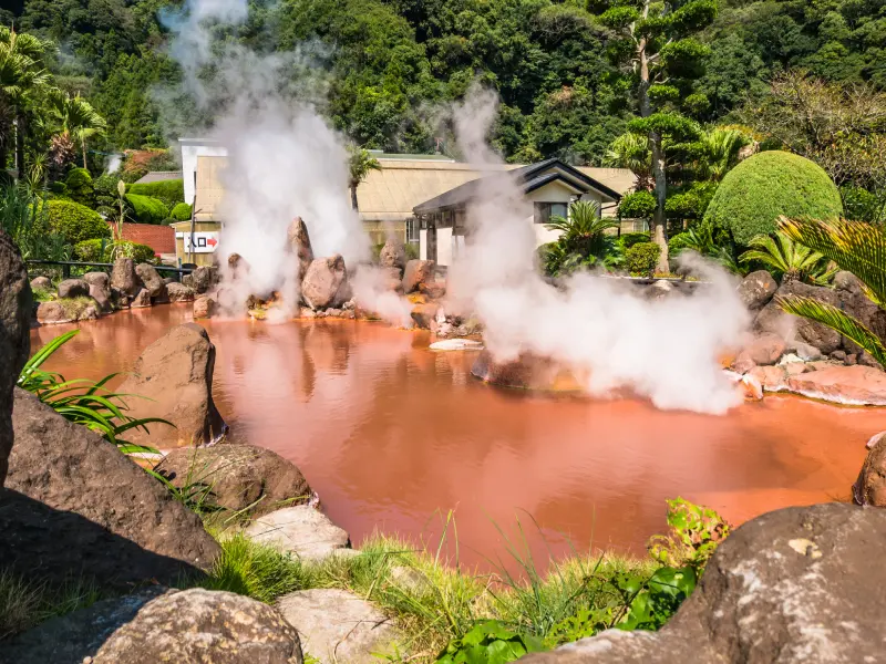 บ่อสีเลือด Blood Hell-Chinoike Jigoku