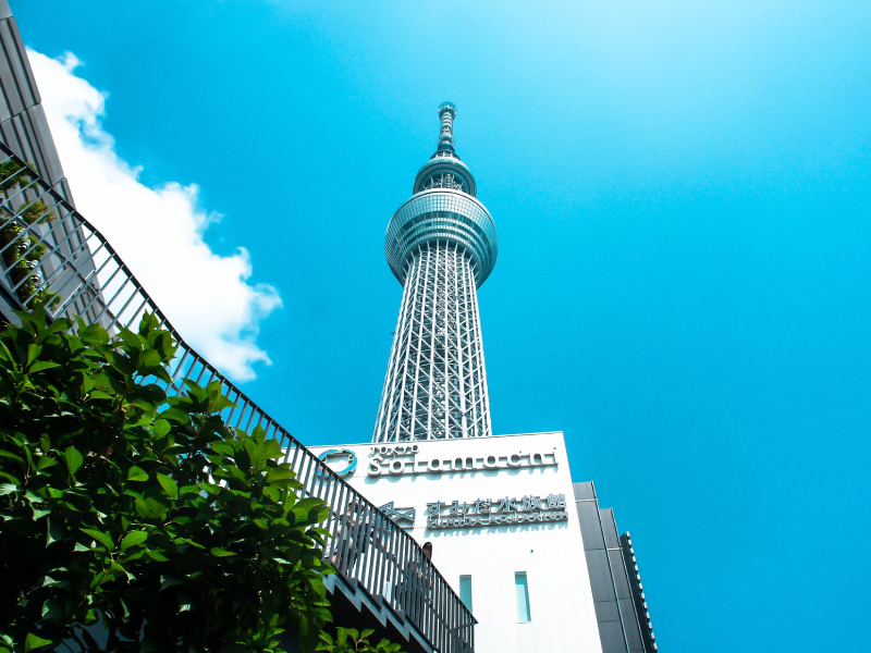 Tokyo Sky Tree จุดชมวิวญี่ปุ่น ที่เที่ยวญี่ปุ่นที่พลาดไม่ได้