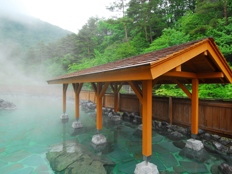 เที่ยวใกล้โตเกียว เที่ยวกุนมะ แหล่งแช่ออนเซ็น Shima Hot Spring 