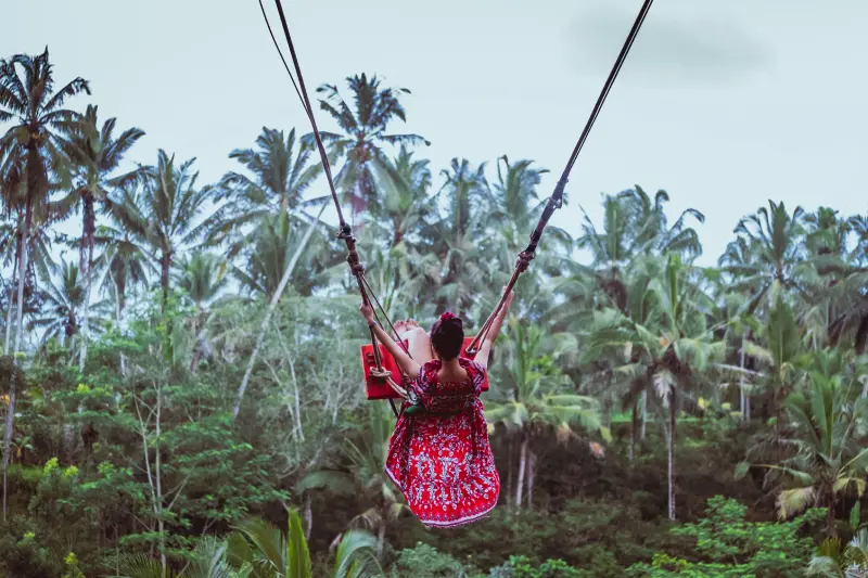 จุดเช็คอินบาหลี Bali Swing