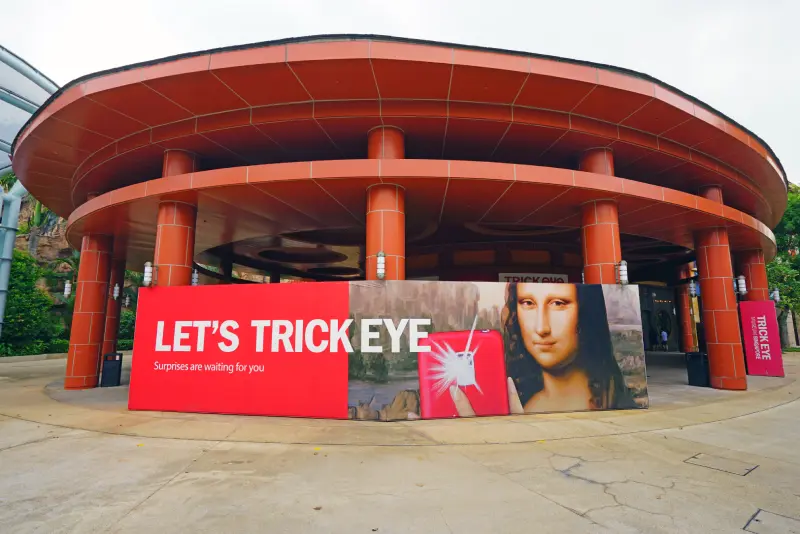 Trickeye Museum ที่เที่ยวสิงคโปร์ ถ่ายรูปเล่น