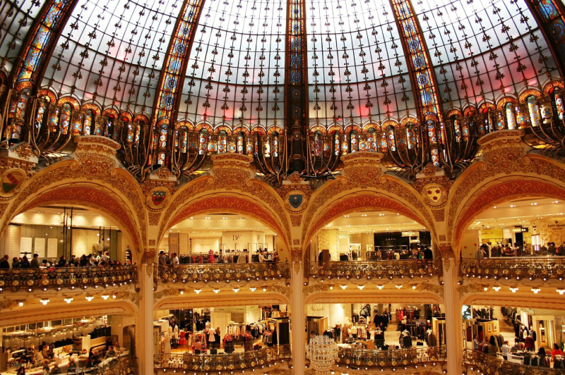 ห้างสรรพสินค้าลาฟาแยตต์  ที่เที่ยวที่ช็อปปิ้งปารีส
