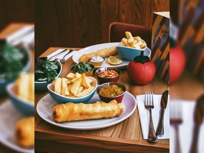 10 อาหารประจำชาติ Fish and Chips UK