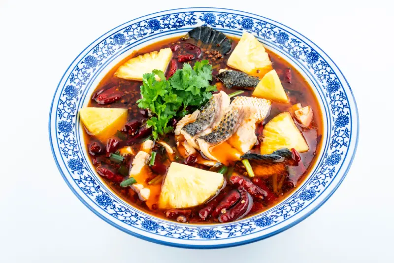อาหารจีน Boiled Fish