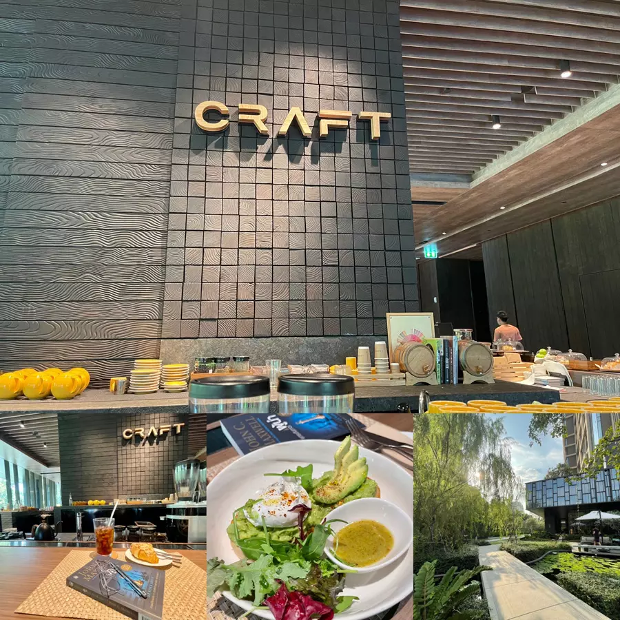 รวมร้านคาเฟ่กรุงเทพฯ CRAFT at Kimpton Maa-lai Bangkok (หลังสวน)