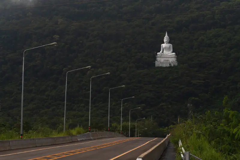 วัดบนเขา ปากช่อง วัดพระขาว