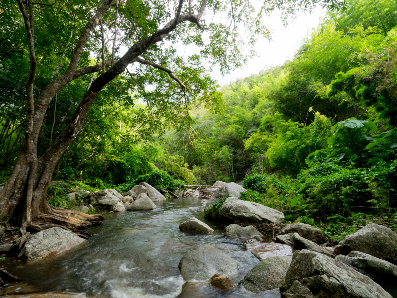 น้ำตกเก้าโจน น้ำตกจังหวัดราชบุรี