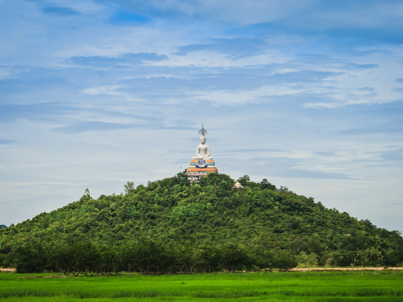 วัดหนองหอย ที่เที่ยว ที่ไหว้พระจังหวัดราชบุรี